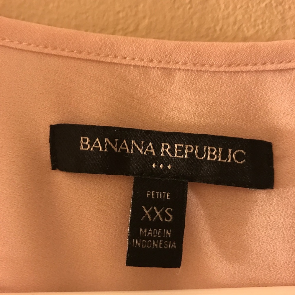 Pink banana republic top